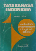 TATA BAHASA INDONESIA