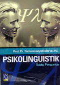 PSIKOLINGUISTIK SUATU PENGANTAR