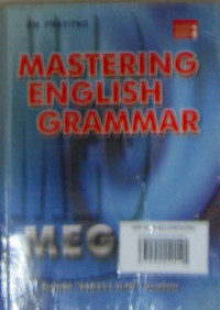 MASTERING ENGLISH GRAMMAR