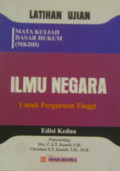 ILMU NEGARA UNTUK PERGURUAN TINGGI